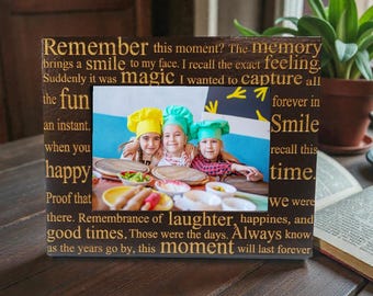 Best Friend Picture Frame, Personalized Keepsake for Best Friends, Custom Photo Frame, Friendship Gift Idea