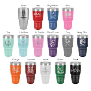 Personalized Tumbler Stainless Steel Tumbler Wedding Gifts   30oz Tumbler Engraved Tumbler Corporate Gift 30oz RN
