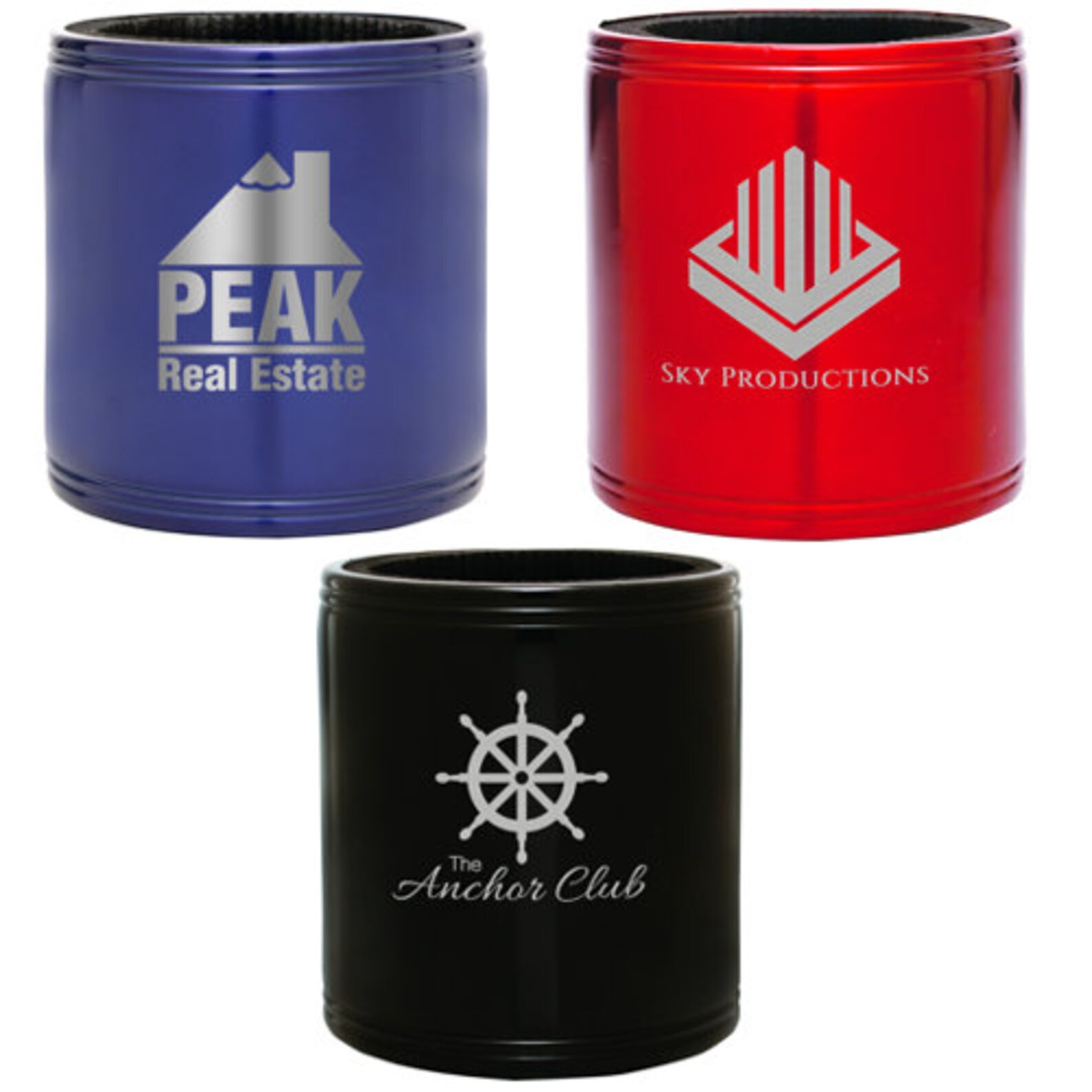 Personalized Beverage Can Holder Stainless Steel Beer Can Etsy