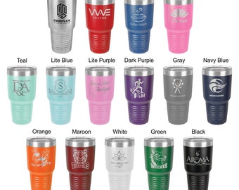 Personalized Tumbler Stainless Steel Tumbler Wedding Gifts   30oz Tumbler Engraved Tumbler Corporate Gift