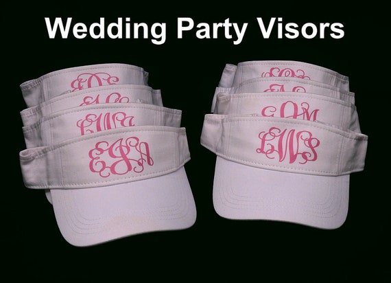 Ladies Sun Visor Golf Visor Monogrammed 
