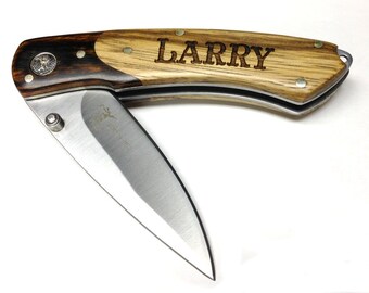 Fishing Knife,Survival Knife,Folding Knife,Engraved Knife,Personalized Knife,Groomsmen Gift,Pocket Knife,Hunting Knife,Best Man Gift,ER301