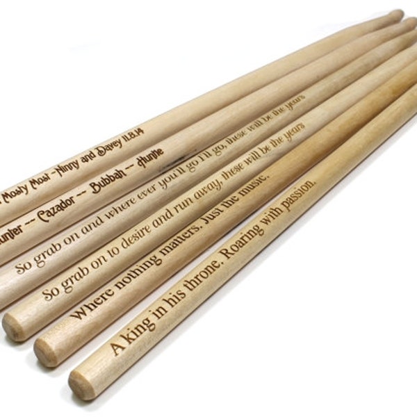 Vic Firth Professional Drum Sticks Laser Engraved Vic Firth Wood Drumsticks The American Classic Hickory Wood