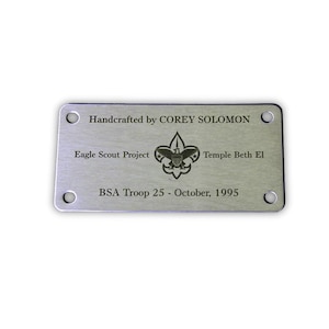 Name Tag Engraved Tag Stainless Steel Outdoor Rated Personalized Tag Food Grade Stainless