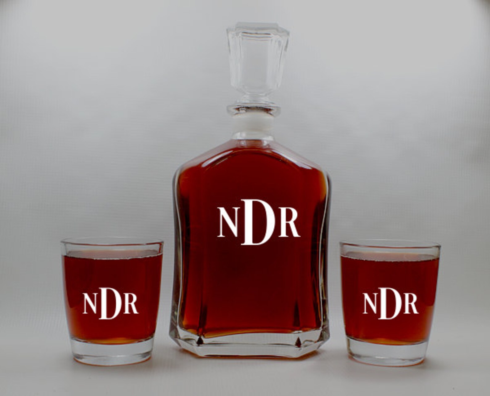 Etched Decanter Scotch Decanter Personalized Decanter Etsy