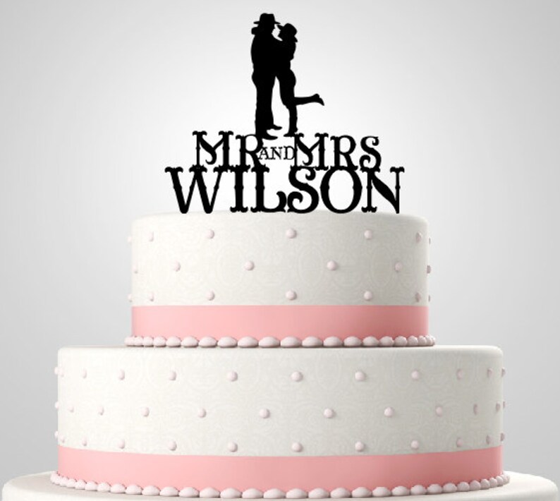 Acrylic Table Tennis Theme Bride Groom Wedding Cake Topper