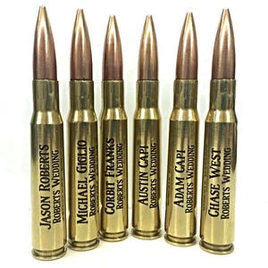 Set of 4 Bullet Bottle Opener 50 Cal Bottle Opener   Custom Opener   Gift For Him Brass Bottle Opener 50CAL-4
