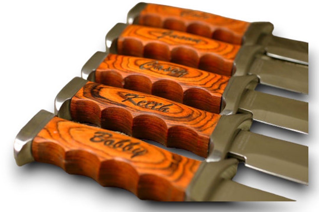 Personalized Knife Laser Engraved Knife Elk Ridge Knife Best Etsy