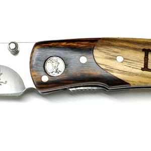 Pocket Knife Personalized Knife Engraved Knife Best Man Gift Folding Knife Hunting Knife Survival Knife Fishing Knife ER301 image 5