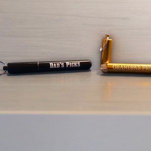 Personalized Father&#39;s Day Gift Tooth Pick Holder Sewing Needle Holder Promotional Gift Gift For Grandpa Gift For Dad Pill Holder Toothpick