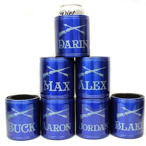 Personalized Can Holder Stainless Steel Beer Can Holder Custom Can Holder Stainless Steel Beverage Holder image 1