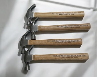 Engraved Hammer, Personalized Gift for Dad, Unique Father's Day Gift, Custom Hammer for Him, Gifts for Men