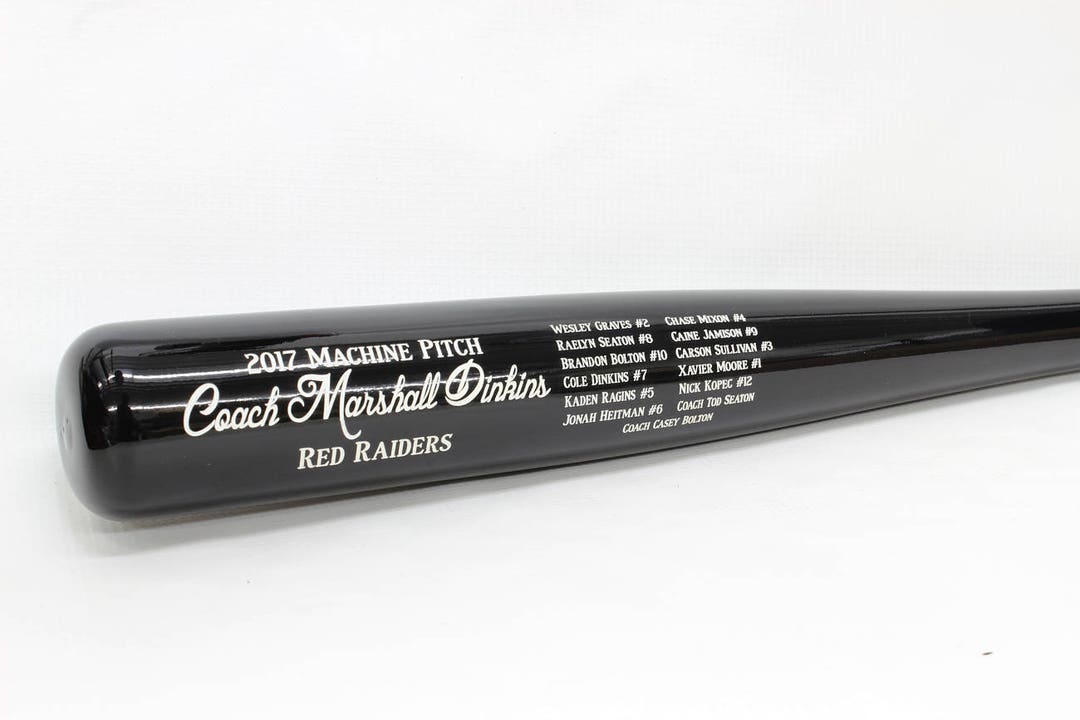 18 Personalized Baseball Bat Custom Baseball Bat Engraved Bat Engraved