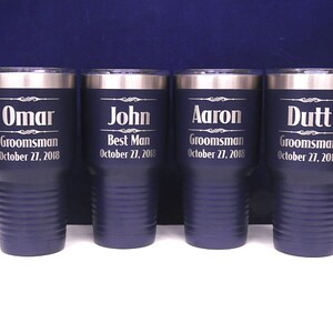 Personalized Tumbler Stainless Steel Tumbler Wedding Gifts   30oz Tumbler Engraved Tumbler Corporate Gift 30ozRN