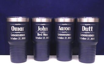 Personalized Tumbler Stainless Steel Tumbler Wedding Gifts   30oz Tumbler Engraved Tumbler Corporate Gift 30ozRN