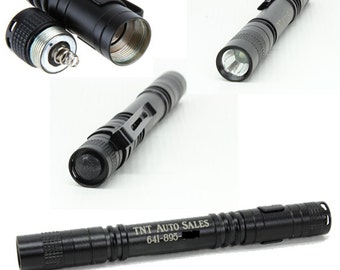 engraved streamlight flashlight Streamlight Nano Custom Keychain LED Flashlight 10lms - Engraved Groomsmen  Gift - Custom Father's Day Gift - Gift for Him - Flashlight