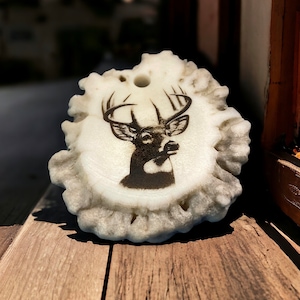 Deer Antler Key Ring Personalized Keyring Engraved Keyring Custom Key Ring Keychain