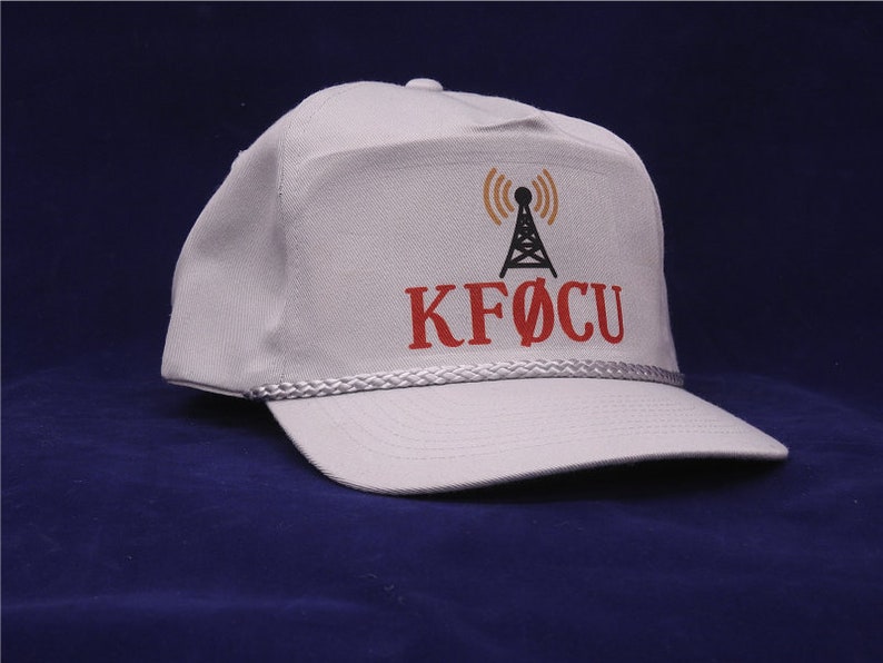 Personalized Amateur Radio Operator Hat Ham Radio Ham Radio Etsy