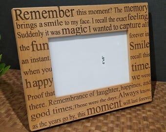 Best Friend Picture Frame, Personalized Keepsake for Best Friends, Custom Photo Frame, Friendship Gift Idea