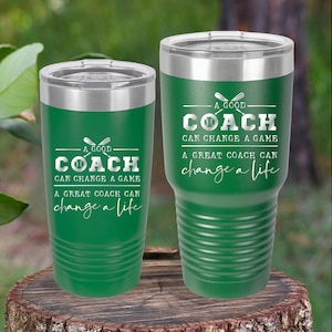 Engraved Baseball Coach Tumbler Engraved Coach Cup Basketball Coach Baseball Coach Soccer Coach Football Coach Hockey Coach Custom Tumbler