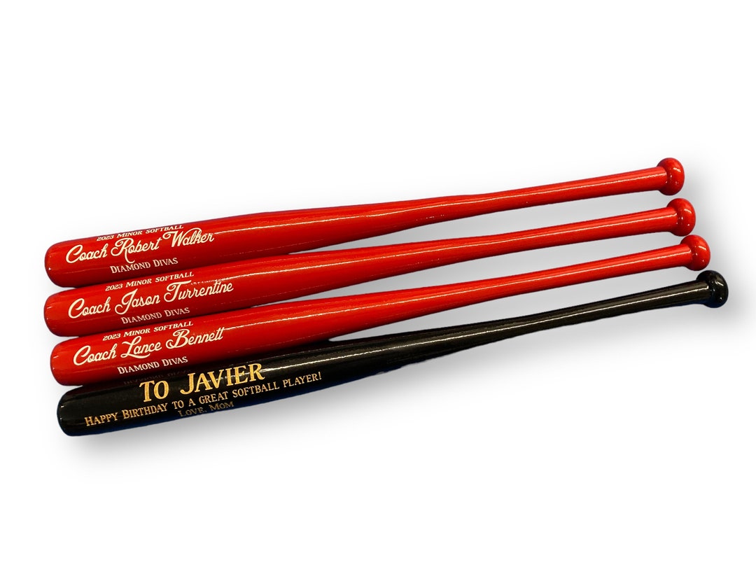 Personalized Baseball Bat Custom Baseball Bat Engraved Bat Etsy