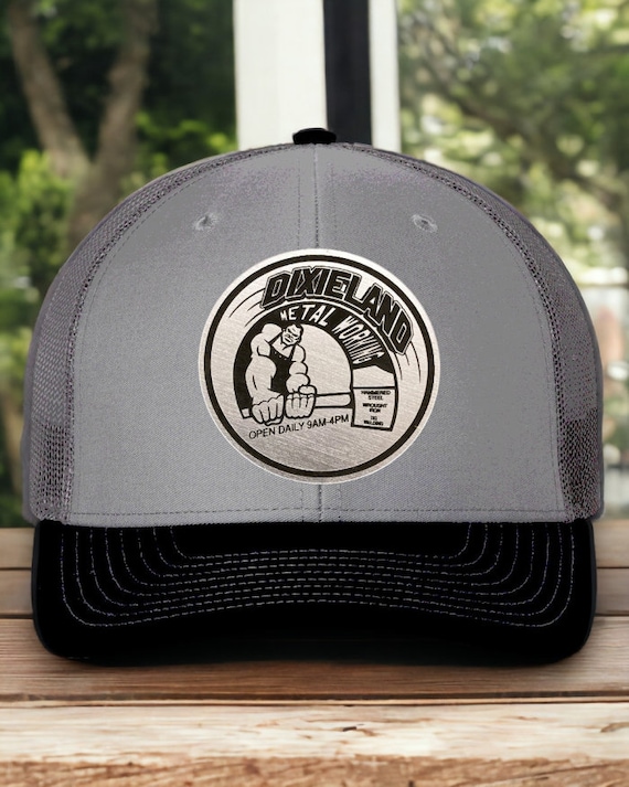 Custom Engraved Acrylic Patch Hat, Richardson 112 Trucker Cap - Etsy