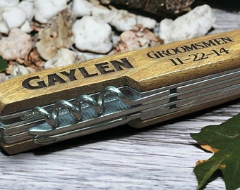 Pocket Knife Multitool Knife Personalized Knife Engraved Knife   Best Man Gift Survival Knife Fishing Knife