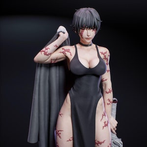 Makizenin Statue STL File, 3D Digital Printing STL File for 3D Printers, Movie Characters, Games, Figures, Diorama 3D Model