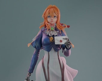 Alice Statue STL File, 3D Digital Printing STL File for 3D Printers, Movie Characters, Games, Figures, Diorama 3D Model
