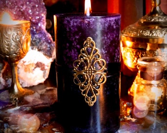 Hekates Crossing Candles, Goddess Candles, Pagan, Wiccan, Witchcraft Ritual Candles