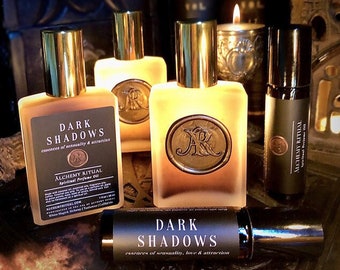 Dark Shadows | Alchemy Ritual Perfume Oil, Amber, Musk, Vetiver, Vanilla, Sandalwood & More