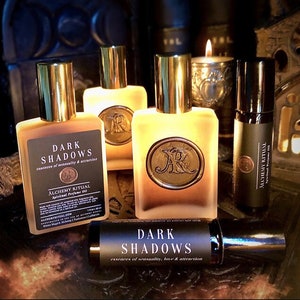Dark Shadows | Alchemy Ritual Perfume Oil, Amber, Musk, Vetiver, Vanilla, Sandalwood & More