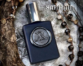 Samhain Alchemy Ritual Perfume Oil, Intuition, Ritual, Pomegranate, Elderberry & Sugared Violets