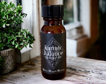 Karmic Balance SPELL Oil by White Magick Alchemy