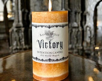 Victory Candle for Triumph, Achievement, Success