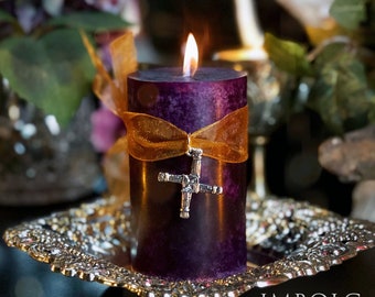 Brigid's Cross Candles for Ritual, Pagan, Wiccan