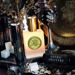 Gothic Absinthe | Alchemy Ritual Perfume Oil, Essence of Darkness & Green Fairy Visions