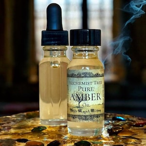 Pure Amber Oil, Resinous Natural Earth Perfume