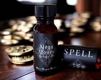 Mega Money SPELL Oil by White Magick Alchemy