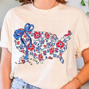 América retro png, Coqueta floral americana vintage png, Patriótico png, Mamá americana png, 4 de julio png, Forma de mapa de EE. UU. png, Chinoiserie EE. UU.