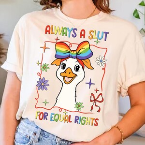Always A Slut For Equal Rights png, gans trots png, lhbt png, gelijke rechten png, sociale rechtvaardigheid png, antiracisme, regenboog LGBT Pride-vlag png