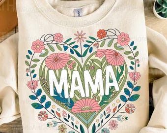Vintage Mama Png, Mama Floral Png, Mama Png, Mama Png, Mama Bow Png, Mini & Mama png, Gift for mothers, Mother shirt png, Mama Flowers png
