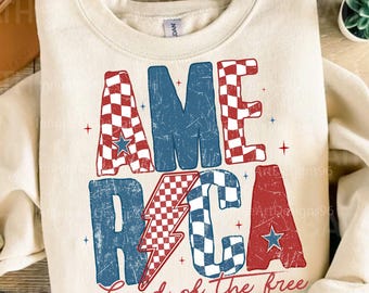 Retro America png, Retro 4th of July Png, Vintage America Png, America Png, Memorial Day Png, Girly USA Png, Independence Day png
