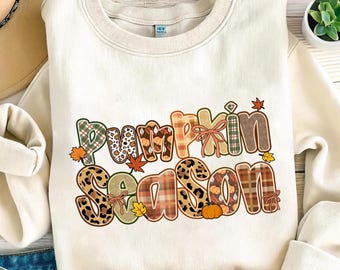 Pumpkin Season Png, Fall png, Girly Fall Coquette Bow Png, Fall Pumpkin Png, Fall Sublimation Design, Cozy season png, Pumpkin Spice Png