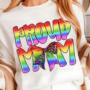 Proud Mom Png, The future is inclusive png, Pride Coquette Png, LGBT png, Mothers Day Png, Love Is Love, Gay Pride png, Inspirational Png