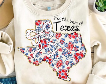 Vintage Floral Texas Map Png, Coquette Texas Bow png, 4th Of July Png, Patriotic Shirt Design, America Flag Png, American Girl png, USA Png