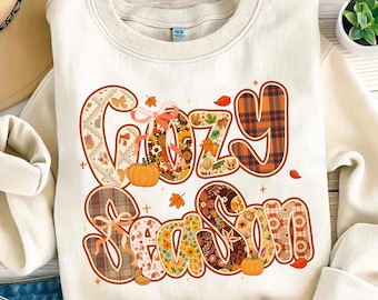 Cozy season png, Fall png, Girly Fall Coquette Bow Png, Fall Pumpkin Png, Fall Sublimation Design, Fall Png, Pumpkin Spice Png