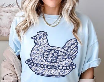 Vintage Hen Chicken English Cottage Png, Easter Png, Easter Chicken Png, Vintage Easter, Easter Clipart, Digital Easter, Trend Design Png