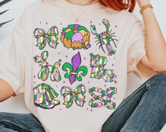 Brushstroke mardi gras png, Mardi Gras coquette bows png, retro fleur de lis png,Mardi gras Beads, Louisiana png, Carnival Bows,Crawfish png