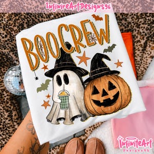 Boo Crew Png, Pincelada de Halloween Png, Leopardo Boo png, Fantasma Boo Png, Temporada Acogedora Png, Amante de los Fantasmas Png, Otoño Retro Png, Otoño Preppy Png